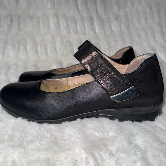 Dansko Black Mary Jane Sparkly Strap Women's Shoes Size EU 38-fits like US 7.5–8 - Picture 2 of 13